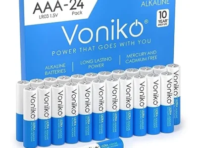 24-Pack Voniko Premium Grade AAA Alkaline Batteries $6.xx at Amazon