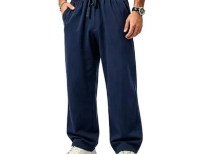 Amazon :Men’s High Rise Straight Leg Lounge Pants with Pockets (Various) $8.xx (Reg$10) + Free Prime Shipping. #Ad