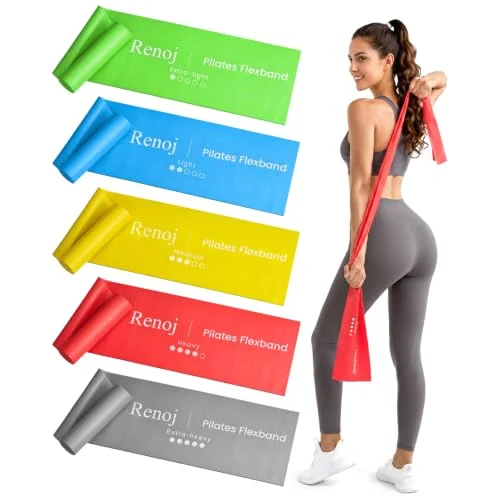 Renoj 5‑Pack Pilates Resistance Bands Only $6.xx (Reg. $13) at Amazon