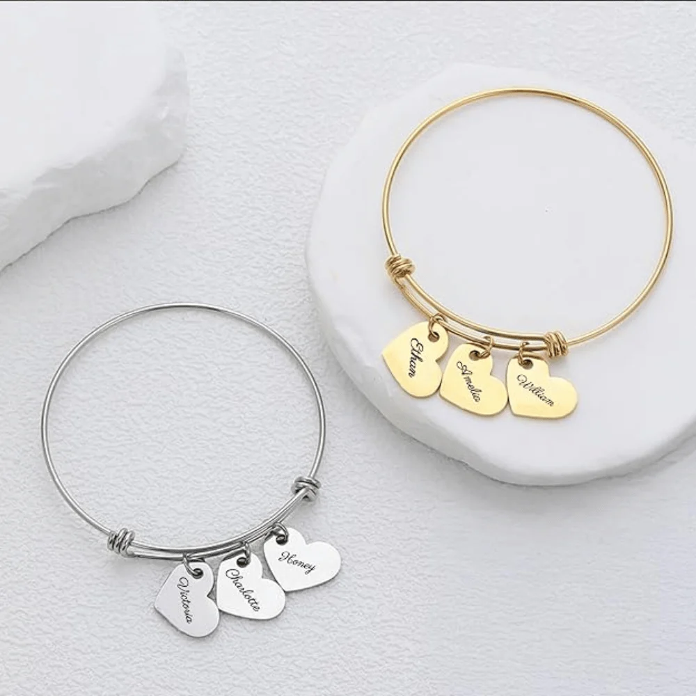 Heart Charm Bangle Bracelet Deal: Save $15.xx at Amazon