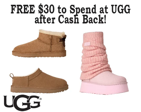 UGG  Cash Back at Eadn Wc04 6555038