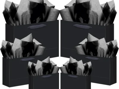 black-gift-bags
