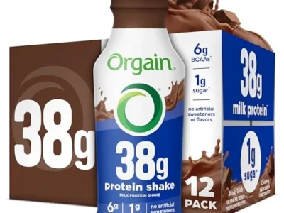 Select Accts: 12-Pk 14-Oz Orgain 38g High Protein Grass-Fed Shakes (Chocolate Fudge) $21.xx w/ S&S