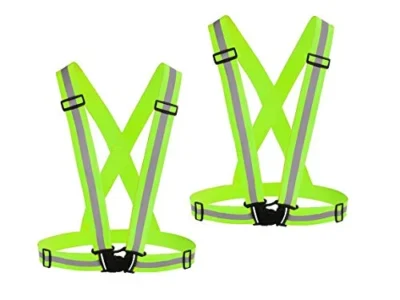 2-Pack Chiwo Reflective High Visibility Vest for Runners $7.xx at Amazon