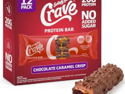 12-Pack 1.94oz Satisfy Your Crave Protein Bars $14.xx at Amazon