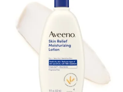 Select Accounts: 18-Oz Aveeno Skin Relief Moisturizing Lotion (Fragrance-Free) $5.xx w/ S&S