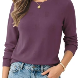SunnyMelody Long Sleeve Sweater Deal: Only $10.19