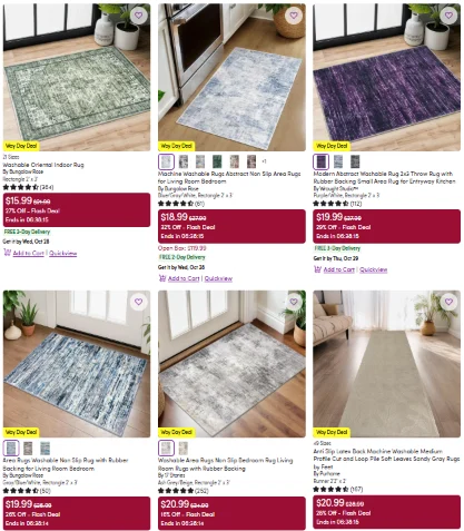 Area Rugs Deal: Amazing Savings on Home Décor at Wayfair
