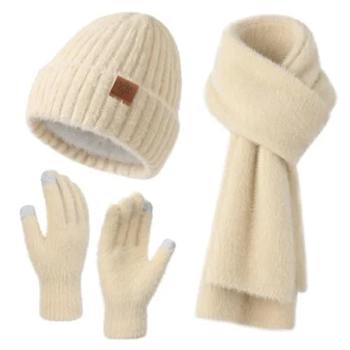 DOFOWORK Winter Hat, Scarf & Gloves Only $13.xx (Reg. $26) at Amazon
