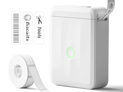 NIIMBOT D110M Portable Wireless Label Maker Machine $7.xx at Amazon