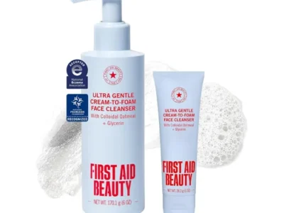 First Aid Beauty Face 2-Pack Cleanser for $14.xx