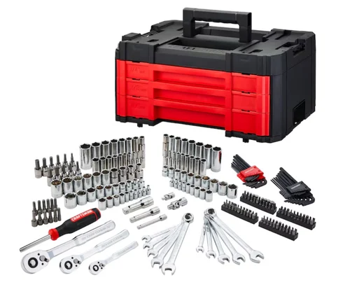 Craftsman Versastack 242-Piece Mechanics Tool Set w/ Hard Case Only $99 (Reg $229) at Lowe’s
