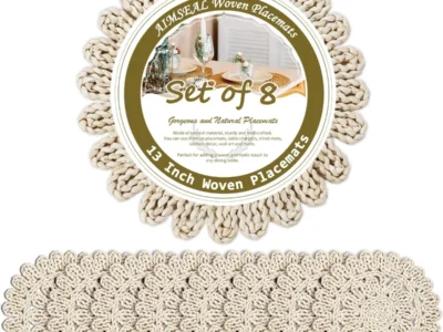 Woven Placemats Set of 8 Deal: Save with Promo Code