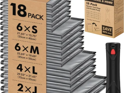 18 Pack PackEase Travel Vacuum Bags Deal: Save Now