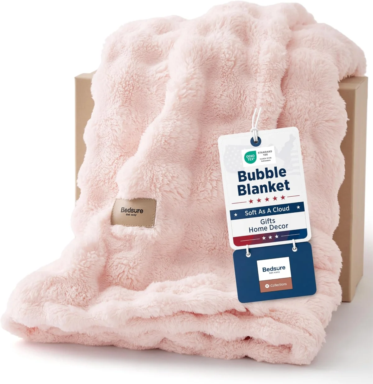 Bedsure Cloud Bubble Throw Blanket Deal