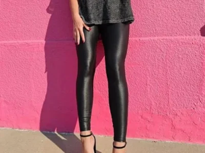 Faux Leather Leggings for $19.xx (Reg $39)