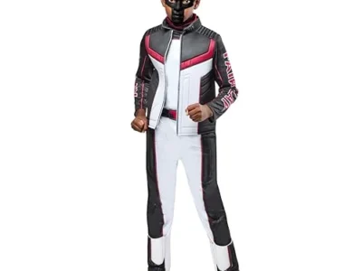 $5.xx, Rubies Mr. Terrific Deluxe Kids Boys Costume Jumpsuit with Attached Faux Jacket and Mask, Amazon