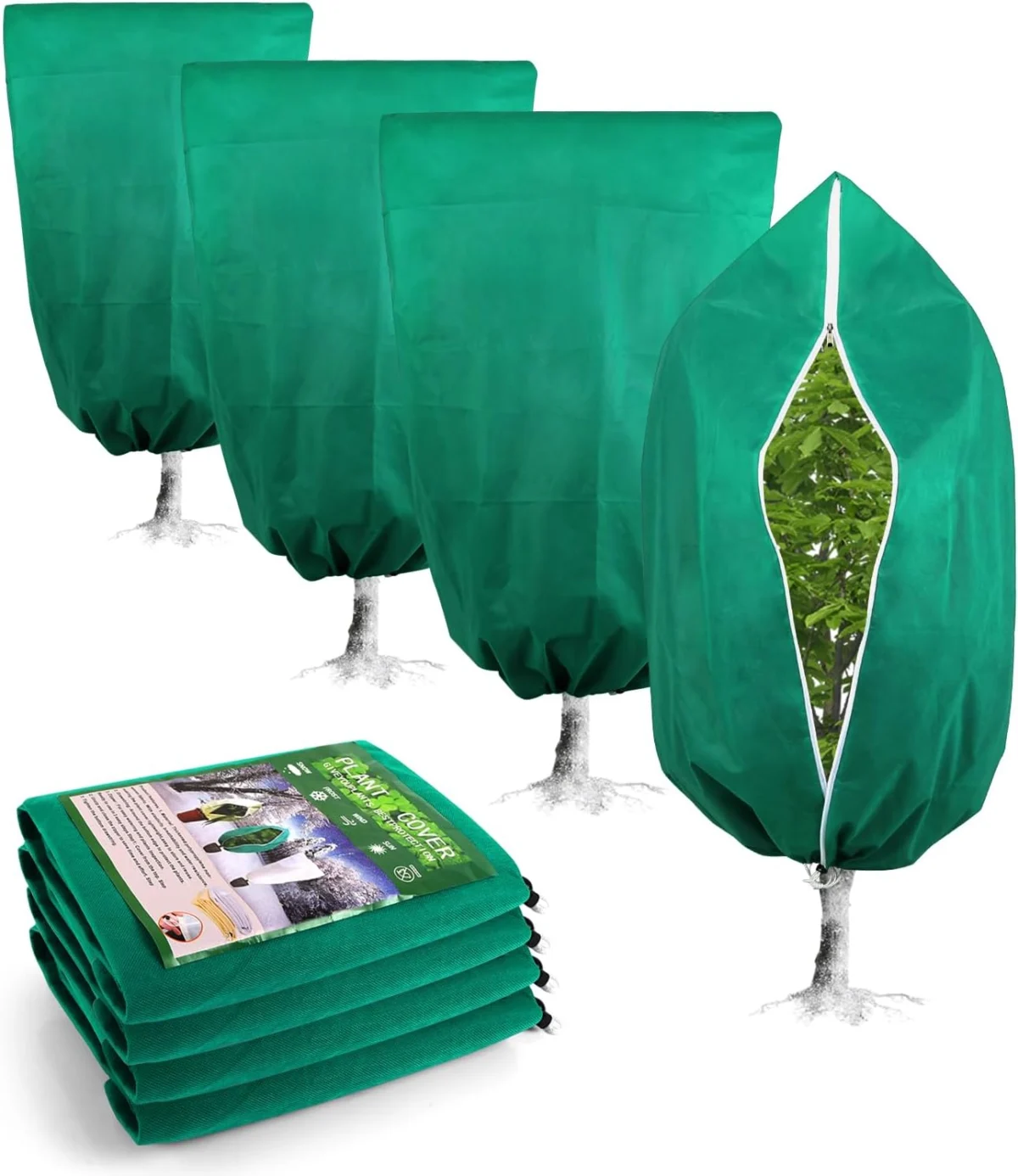 Plant Covers Freeze Protection 4‑Pack Deal: Save on Bulk Pack