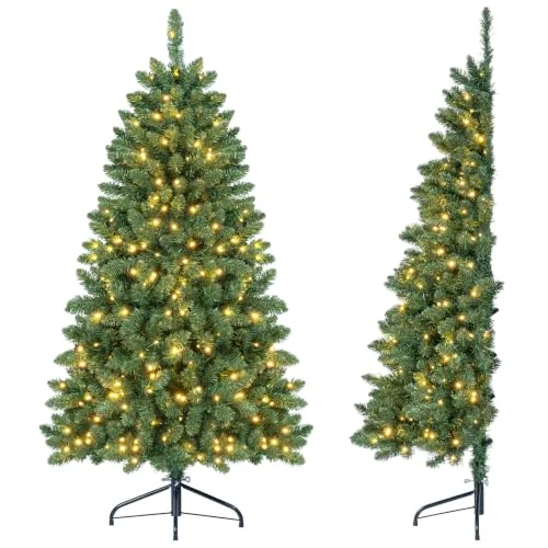 Goplus 5′ Pre-Lit Half-Shape Only $49.xx (Reg. $65) at Amazon