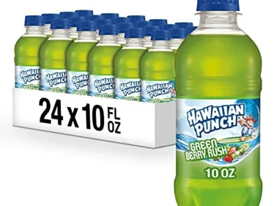 24-Ct 10-Oz Hawaiian Punch Juice Drink Bottles (Green Berry Rush) $6.xx w/ S&S