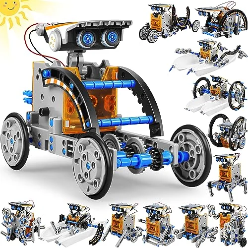 Bottleboom 13-in-1 Solar Robot Toy Deal: Save 47% at Amazon