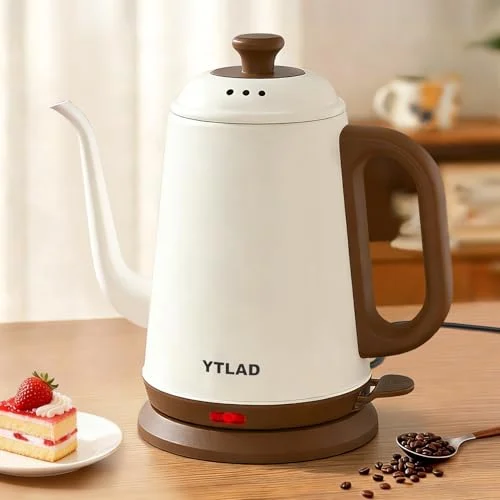 YTLAD 1L Gooseneck Electric Kettle Only $18.xx (Reg. $36) at Amazon