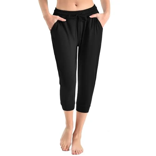 Walifrey Women’s Cropped Jogger Capri Pants $9.xx (Reg. $10) Amazon