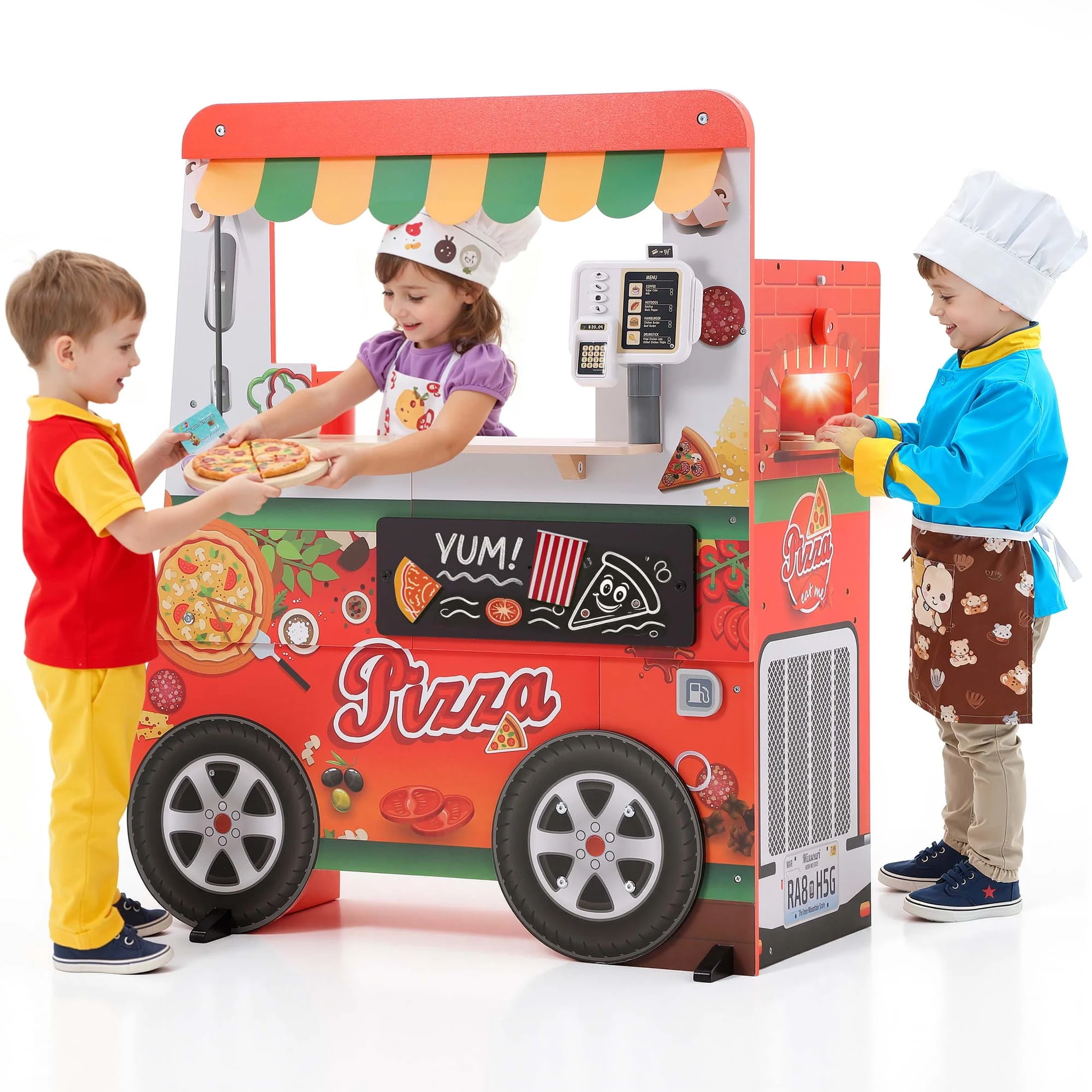 Wooden Kitchen Play Set Ice Cream Only $89.99 (Reg. $130) at Walmart