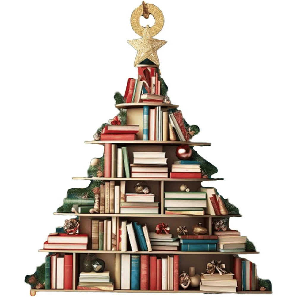 Book Christmas Tree Ornaments Deal: Save $5.xx at Amazon