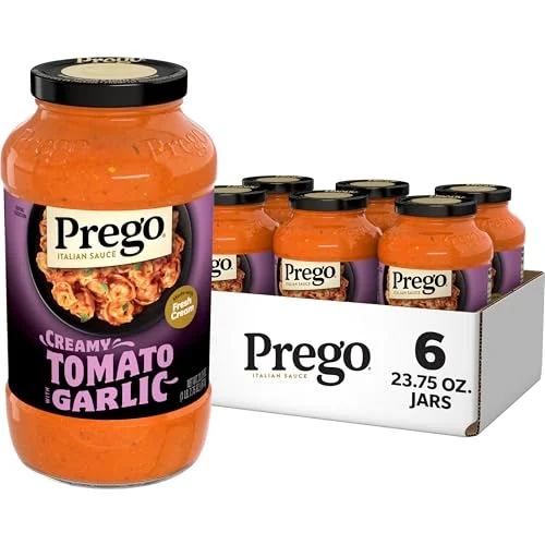 Prego Creamy Tomato Pasta Sauce 6-Pack Only $10.xx at Amazon
