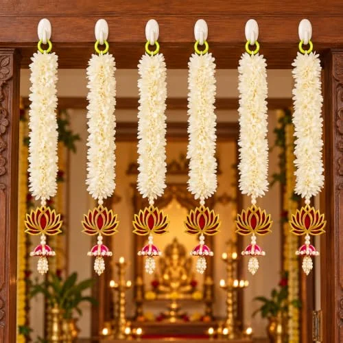 MARUBHUMI Jasmine Flower Decorations Only $19.xx (Reg. $25) at Amazon