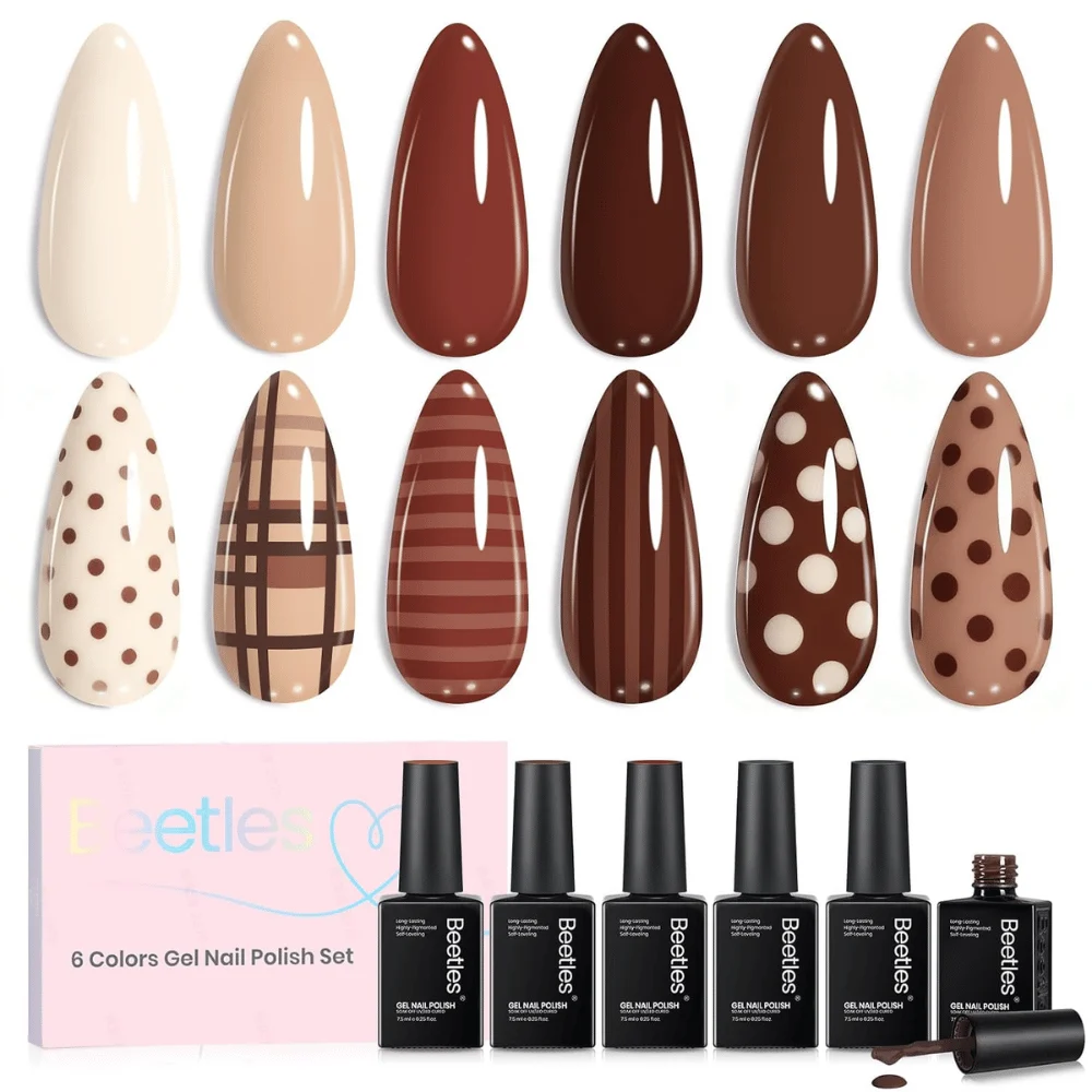 Beetles Brown Gel Polish Set Deal: Save $14.xx at Amazon