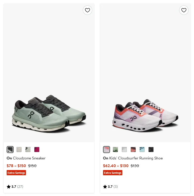 On Sneakers Deal: Save 52% on Trendy Footwear at Nordstrom