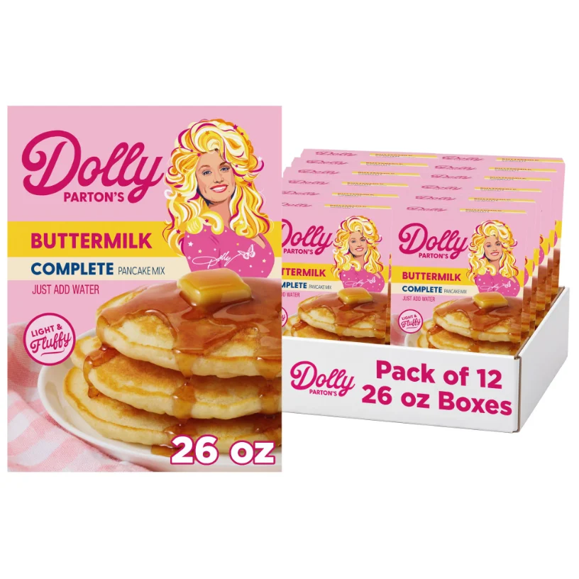 Dolly Parton’s Buttermilk Pancake Mix Deal: Save $36.58 at Walmart