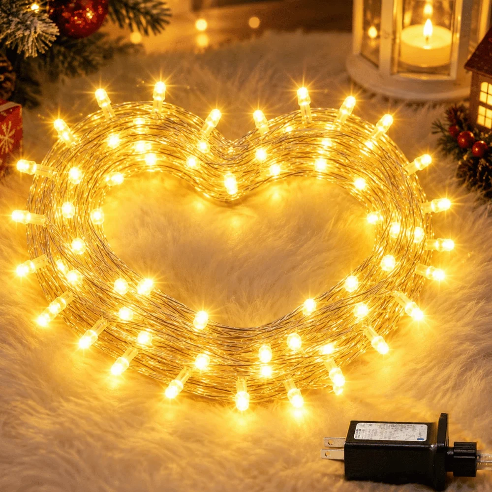LED Warm White Fairy Lights Deal: Save $6.xx at Amazon