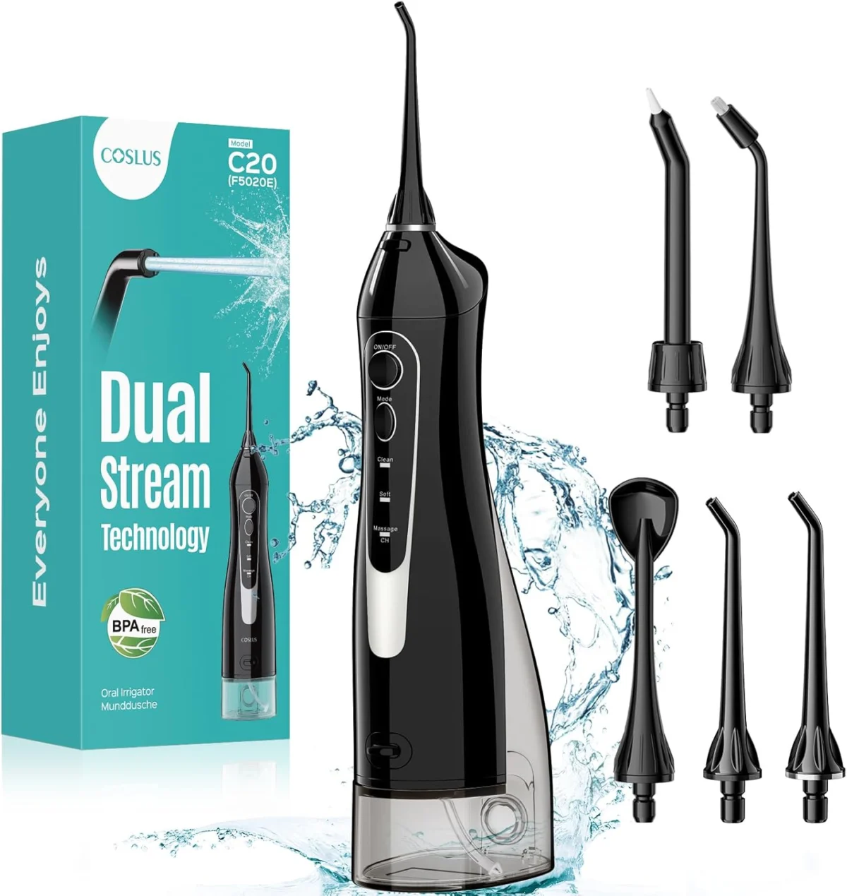 Coslus Water Dental Flosser Pick for $35.xx (Reg $43)