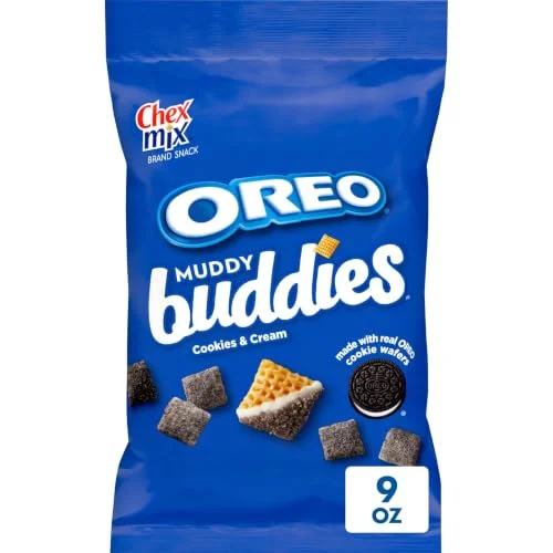 Chex Mix Muddy Buddies OREO Cookies & Cream 9-Oz Just $3.xx at Amazon