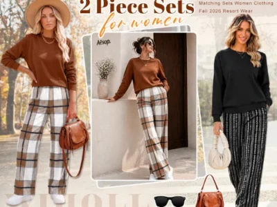 WIHOLL Two Piece Tracksuit Sets Deal: Save 63%