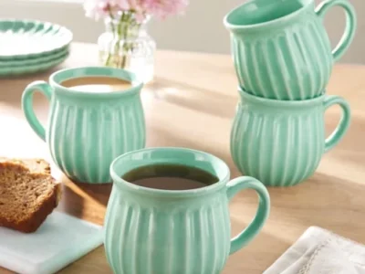 The Pioneer Woman Colette Stoneware Set of 4 Mugs Only $10.76 (Reg $18) at Walmart