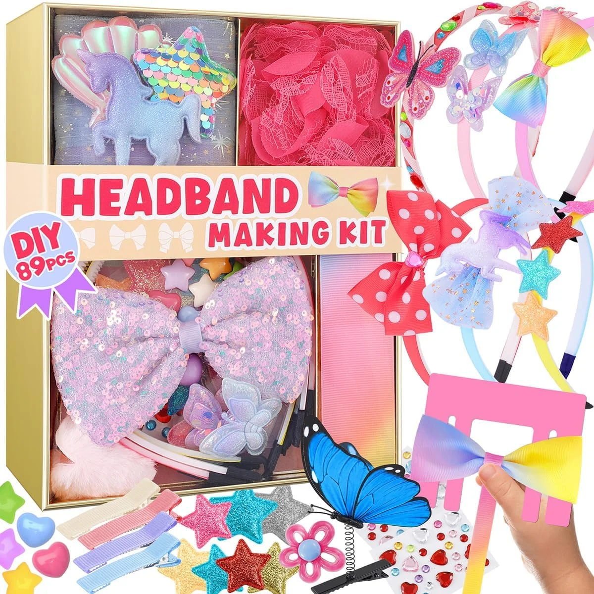Headband 89-Piece Making Kit Deal