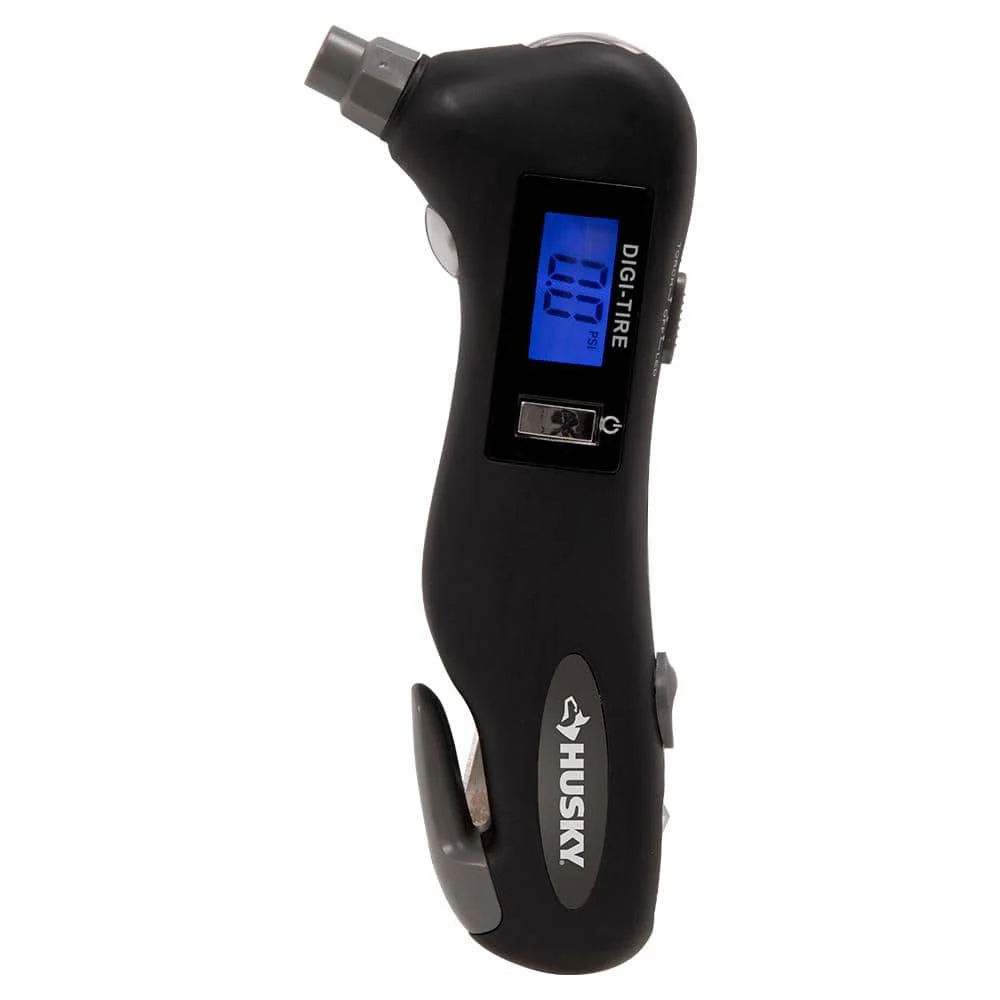 Husky 5-in-1 Digital Tire Pressure Gauge Only $5 at Home Depot