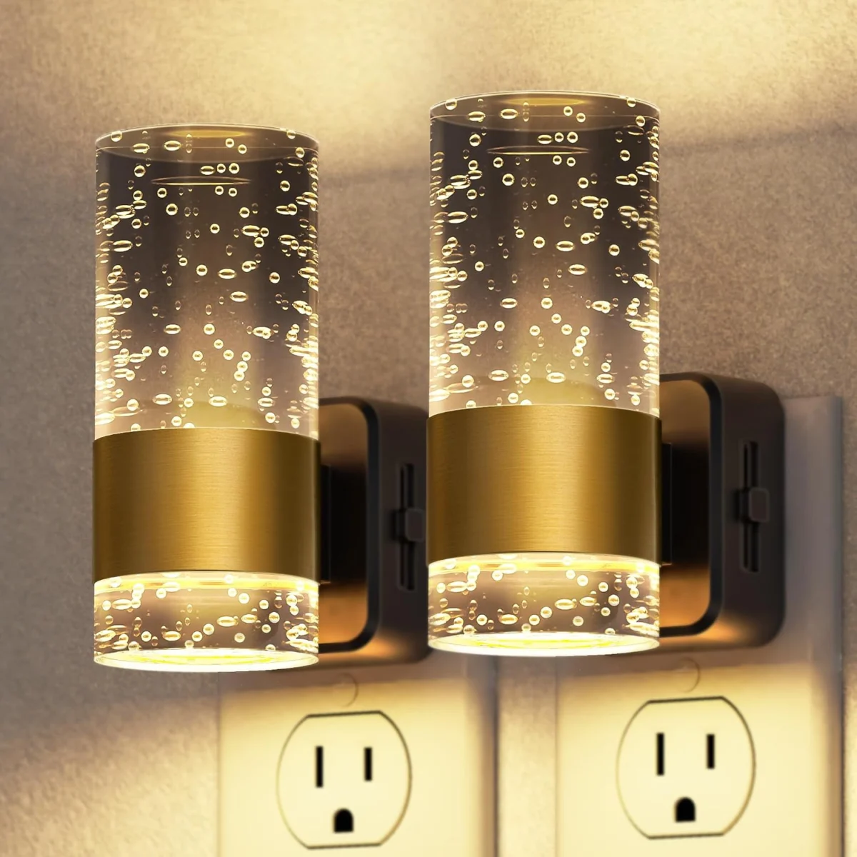 2 Pack Dimmable Night Lights Deal: Save with Promo Code