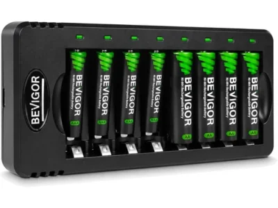 8 Rechargeable AA & AAA Batteries With Charger for $13.xx (Reg $25)