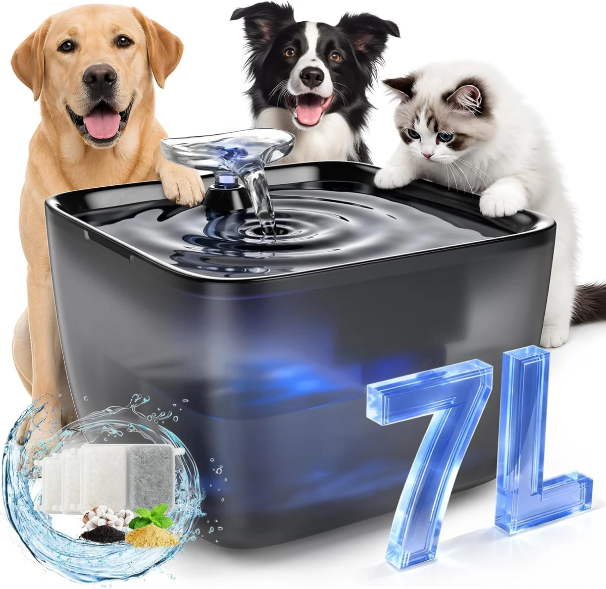Automatic Pet Water Fountain for $18.xx (Reg. $40)
