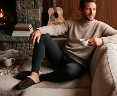 Men’s Thermal Underwear Pants 2-Pack for $9.xx