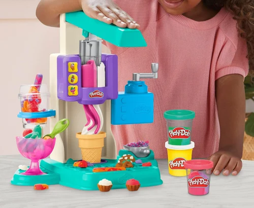 Play-Doh Rainbow Swirl Ice Cream Playset for $11.xx (Reg $25)