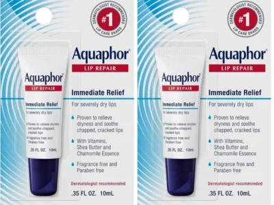Aquaphor Lip Repair Ointment 2-Pack for $4.xx