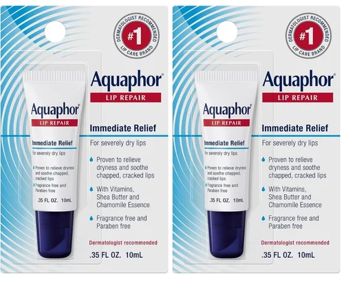 Aquaphor Lip Repair Ointment 2-Pack for $4.xx