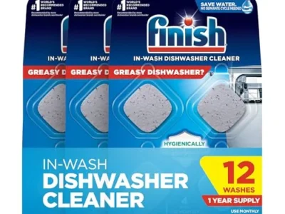 Finish Dishwasher Cleaner Tablets 12-Ct Only $13.xx at Amazon