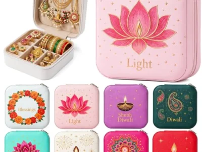 Aliceset 8 Pack Diwali Jewelry Boxes Only $23.xx at Amazon